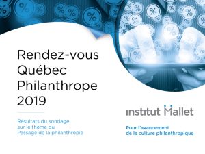 Sondage sur le thème du Passage de la philanthropie (2019)